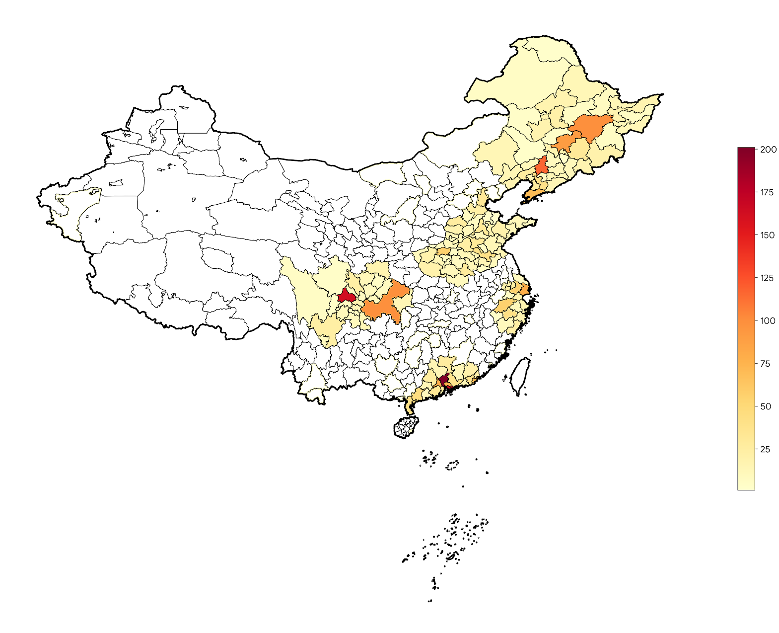 Research map visualization